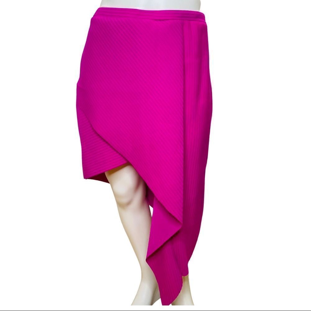 ASOS Curve Hot pink origami skirt size 22
